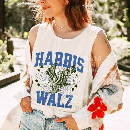 Harris Walz Tank top | Kamala Harris tank top | feminist tank top | election tank top | social democrat | leftist tank | kamala harris meme