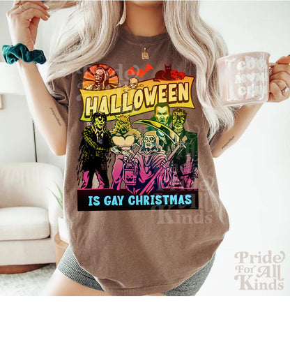 Halloween is gay christmas | gay halloween | lesbian halloween | bisexual halloween | trans halloween | nonbinary | halloween costume gay