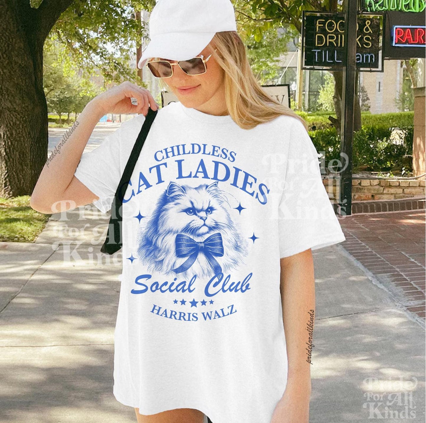 childless cat lady tshirt | miserable childless cat lady | childless cat lady merch | kamala cat lady | cat ladies vote | cat ladies kamala