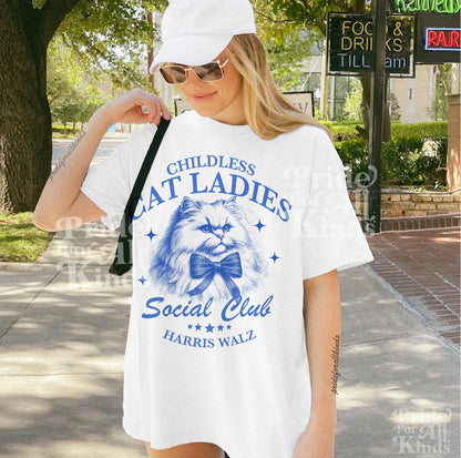 childless cat lady tshirt | miserable childless cat lady | childless cat lady merch | kamala cat lady | cat ladies vote | cat ladies kamala
