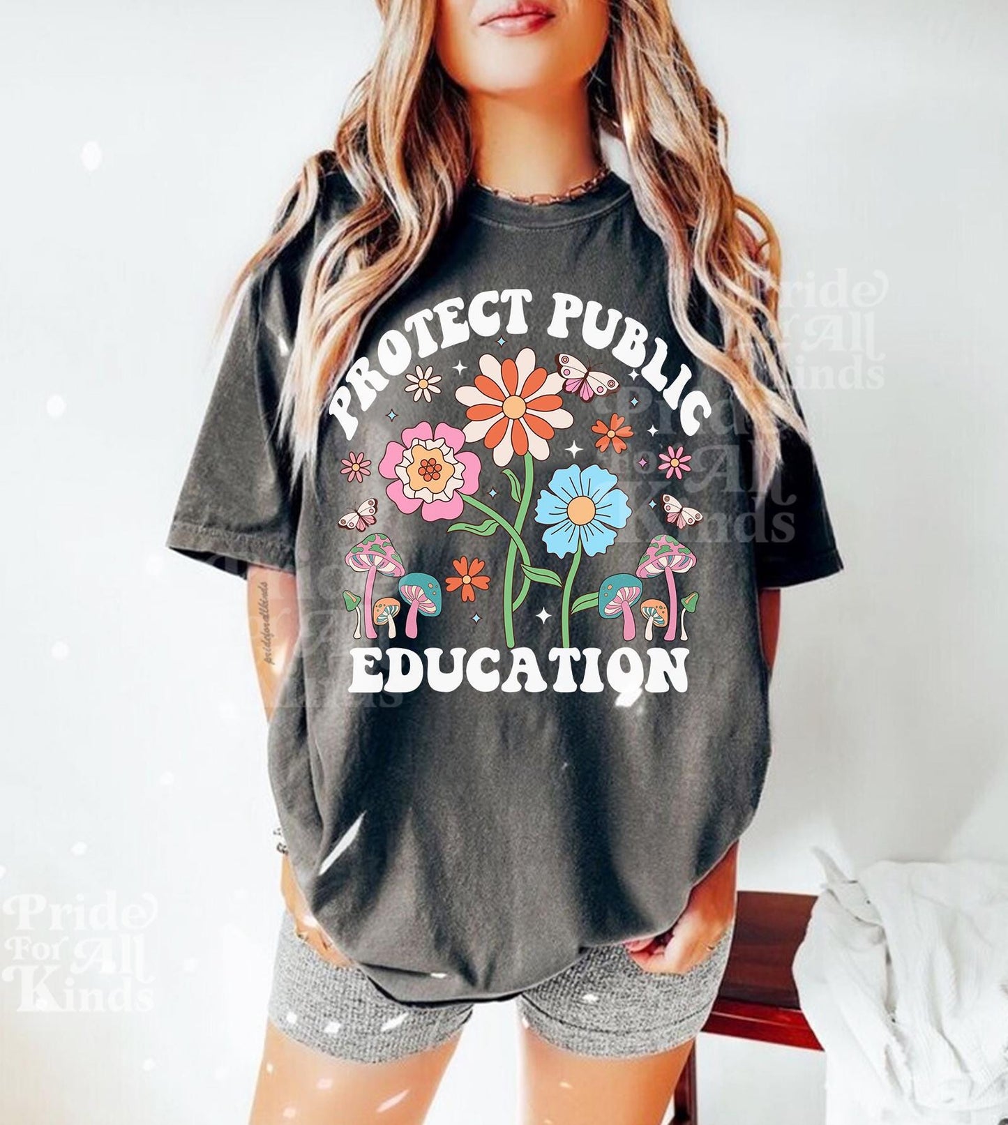 Protect public education | public school teacher shirt | public library | fund public schools | read banned books | principal | librarian