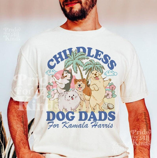 Childless dog dads for Kamala Harris