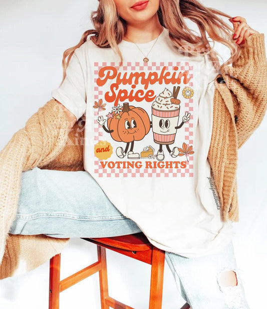 Pumpkin spice and voting rights