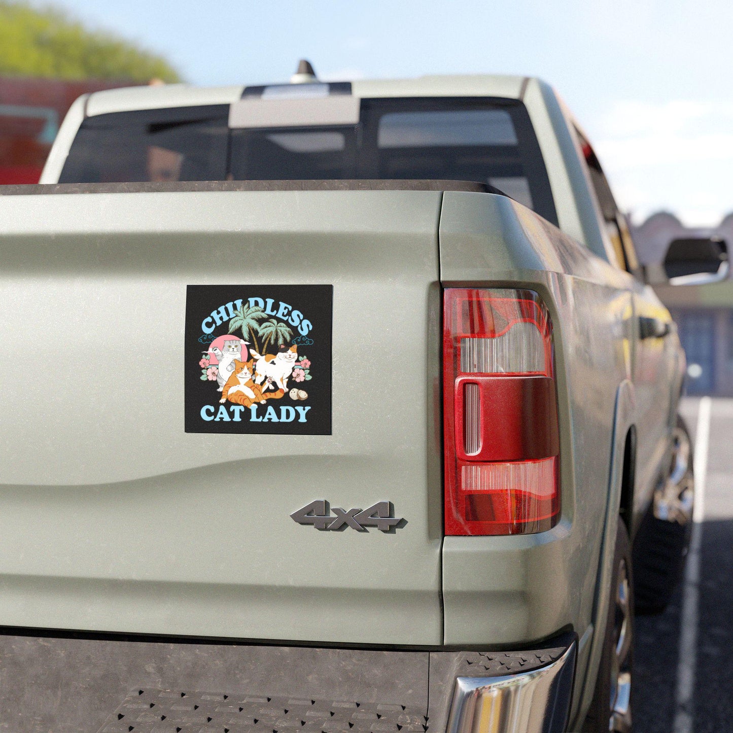 Childless cat lady car magnet | kamala car magnet | harris walz car magnet | kamala harris merch | car magnet liberal | social democrat |