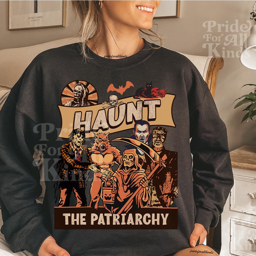 Haunt the patriarchy | spooky liberal | hex the patriarchy | burn the patriarchy | smash the patriarchy | feminist witch |feminist halloween