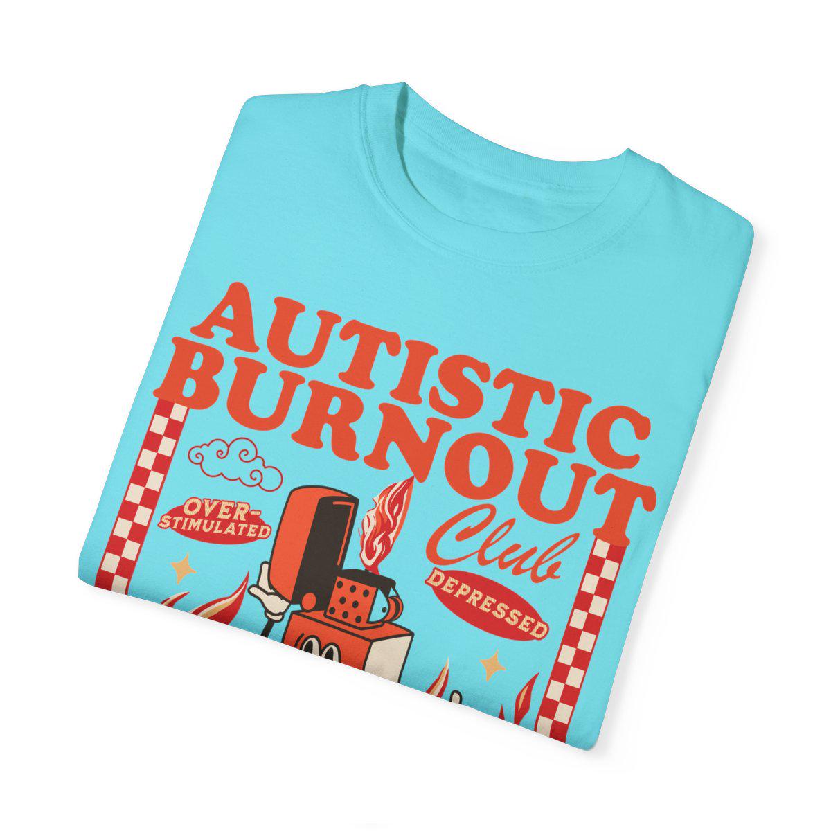 Autistic club | comfort colors | neurospicy | audhd | overstimulated | embrace neurodiversity | autism mom | bcba | adult autism sensory
