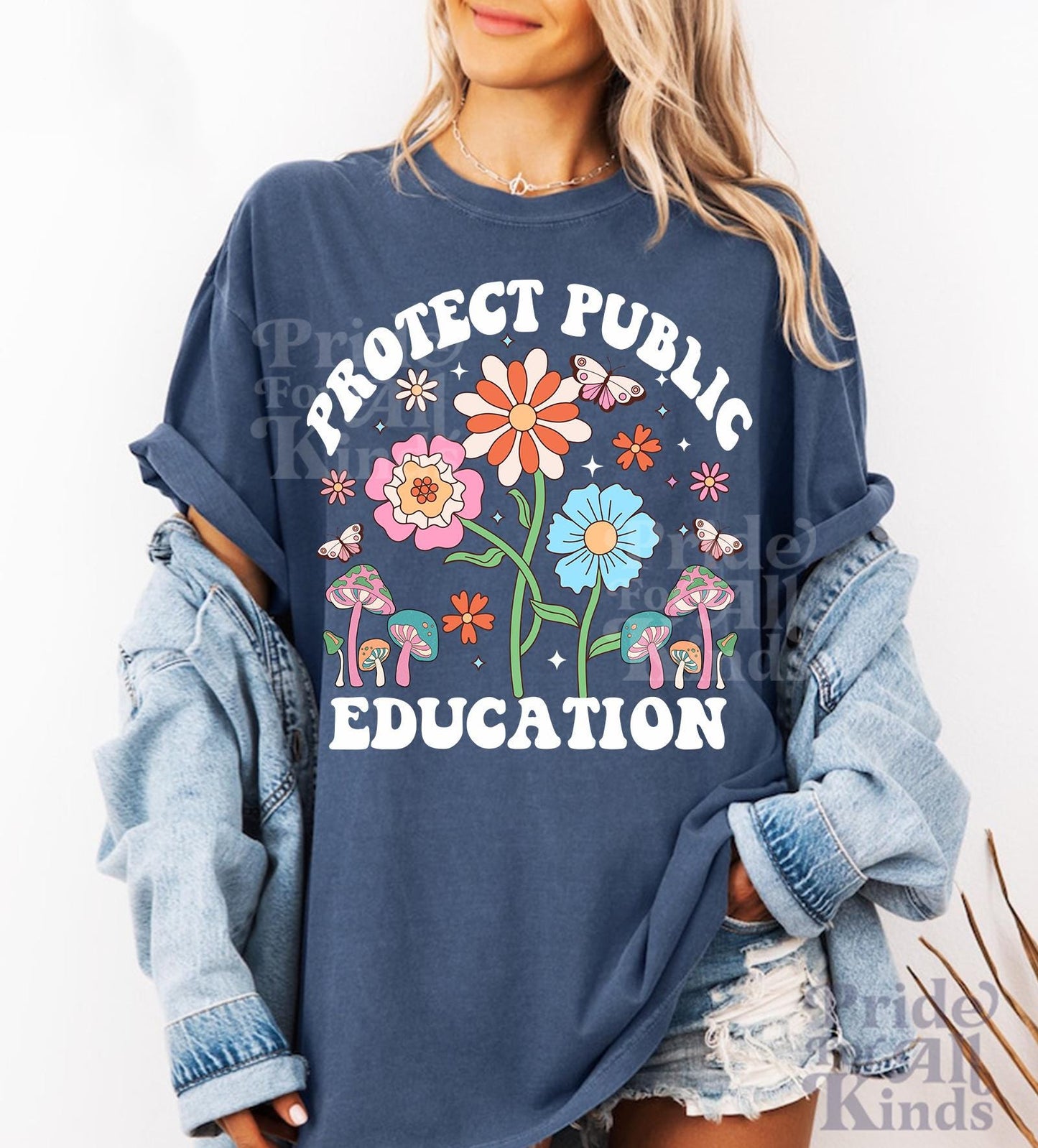 Protect public education | public school teacher shirt | public library | fund public schools | read banned books | principal | librarian