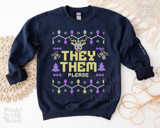 they them please sweatshirt