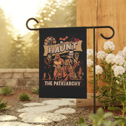 Haunt the patriarchy | feminist fall flag