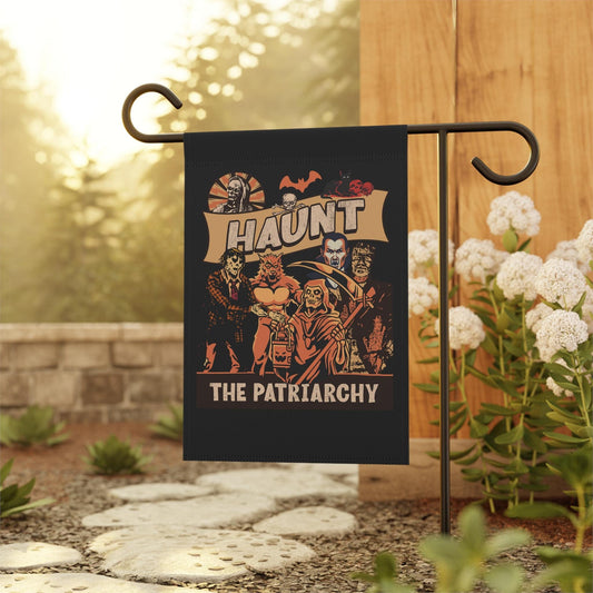 Haunt the patriarchy | feminist fall flag