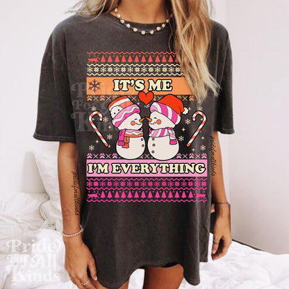 lesbian couple christmas sweatshirt | lesbian anniversary | lesbian pride | lesbian bride | lesbian wife | subtle lesbian | queer christmas