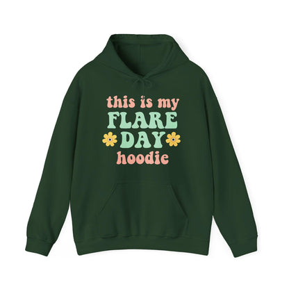 This is my flare day hoodie | chronic pain | fibromyalgia | multiple sclerosis | rheumatoid arthritis hoodie | invisible illness | Eczema