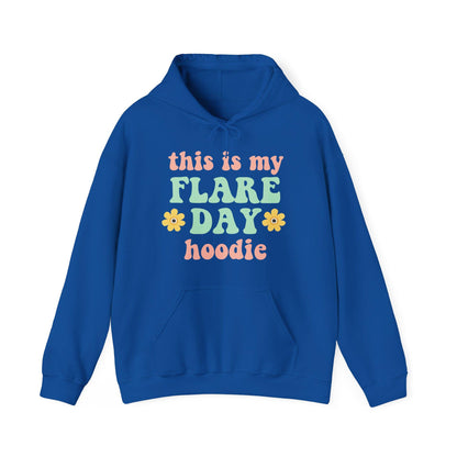 This is my flare day hoodie | chronic pain | fibromyalgia | multiple sclerosis | rheumatoid arthritis hoodie | invisible illness | Eczema