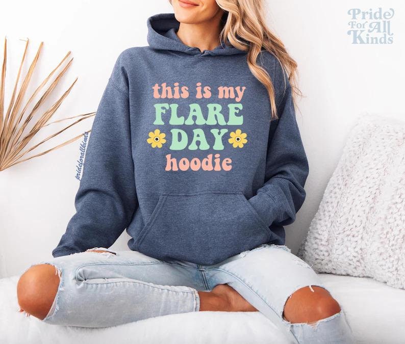 this is my flare day hoodie