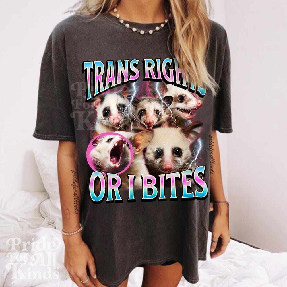 trans rights or i bites shirt | transgender shirt | protect trans kids | transgender gift | transgender mtf | trans ally | queer pride shirt
