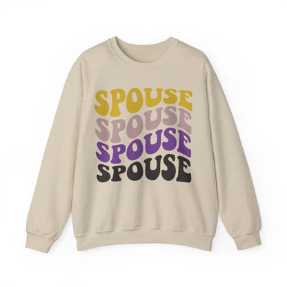 Spouse nonbinary sweatshirt | nonbinary wedding | nonbinary gifts | nonbinary pride shirt | nonbinary bachelorette | enby | nearlywed | lgbt