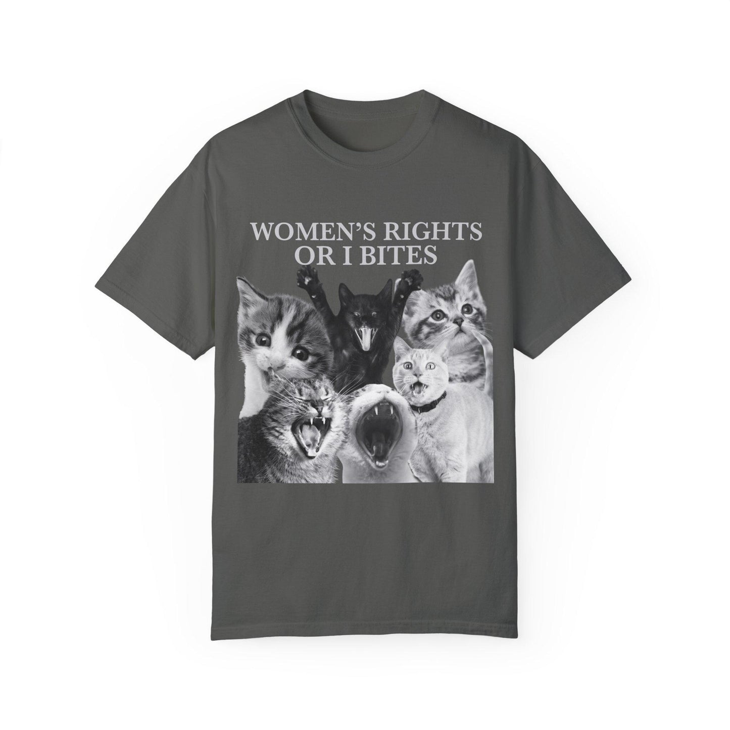 Women's rights or i bites shirt | abortion | pro choice | roe v wade | social democrat | leftist shirt | reproductive rights | pro cats |