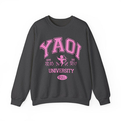 yaoi | yaoi university | yaoi sweatshirt | men loving men | mlm pride | gay pride | yaoi fangirl | fanfic | japanese gay | lgbt pride merch