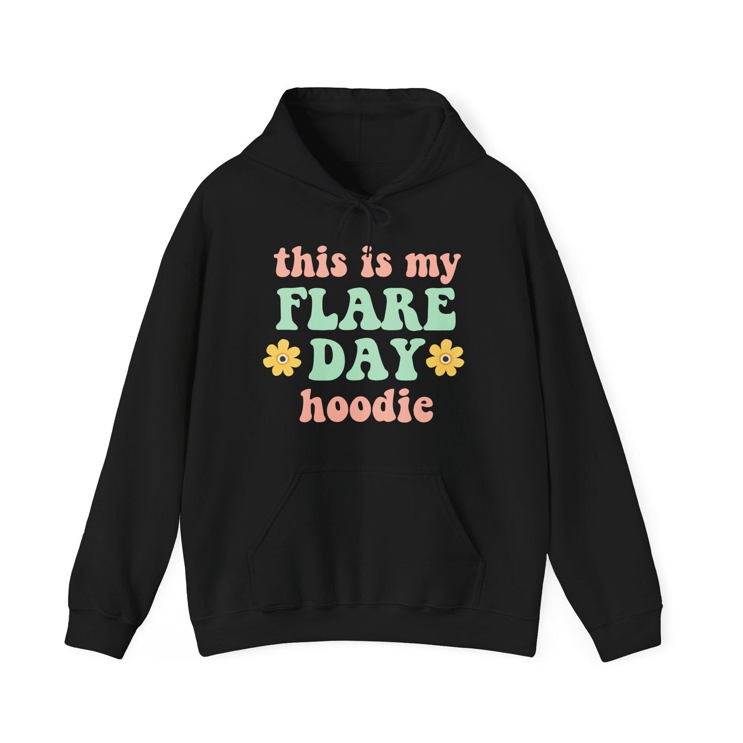 This is my flare day hoodie | chronic pain | fibromyalgia | multiple sclerosis | rheumatoid arthritis hoodie | invisible illness | Eczema