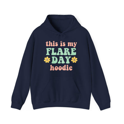 This is my flare day hoodie | chronic pain | fibromyalgia | multiple sclerosis | rheumatoid arthritis hoodie | invisible illness | Eczema