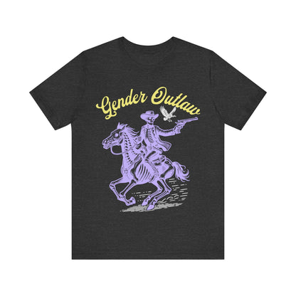 Gender outlaw | nonbinary shirt | nonbinary pride | nonbinary parent | subtle nonbinary pride | enby | demigirl | demiboy | genderqueer |