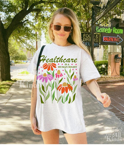 Healthcare is a human right | anti capitalism | public health shirt | health equity | social democrat | leftist shirt | leftist gift |