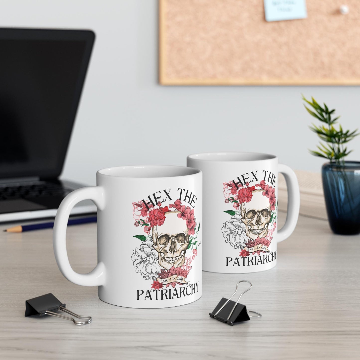 Hex the patriarchy mug | feminist mug | feminist coffee | smash the patriarchy | burn the patriarchy | leftist mug | liberal feminist witch
