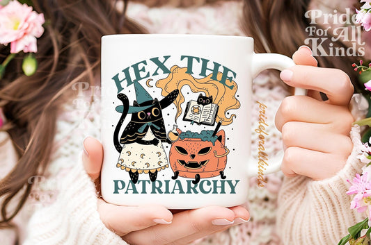 hex the patriarchy mug