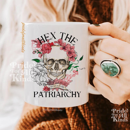 Hex the patriarchy mug