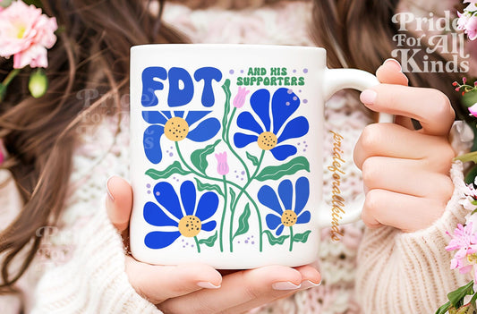 FDT mug | anti trump mug | feminist mug | subtle anti trump | f trump | anti fascist | leftist mug | anti trump coffee mug | leftist gift
