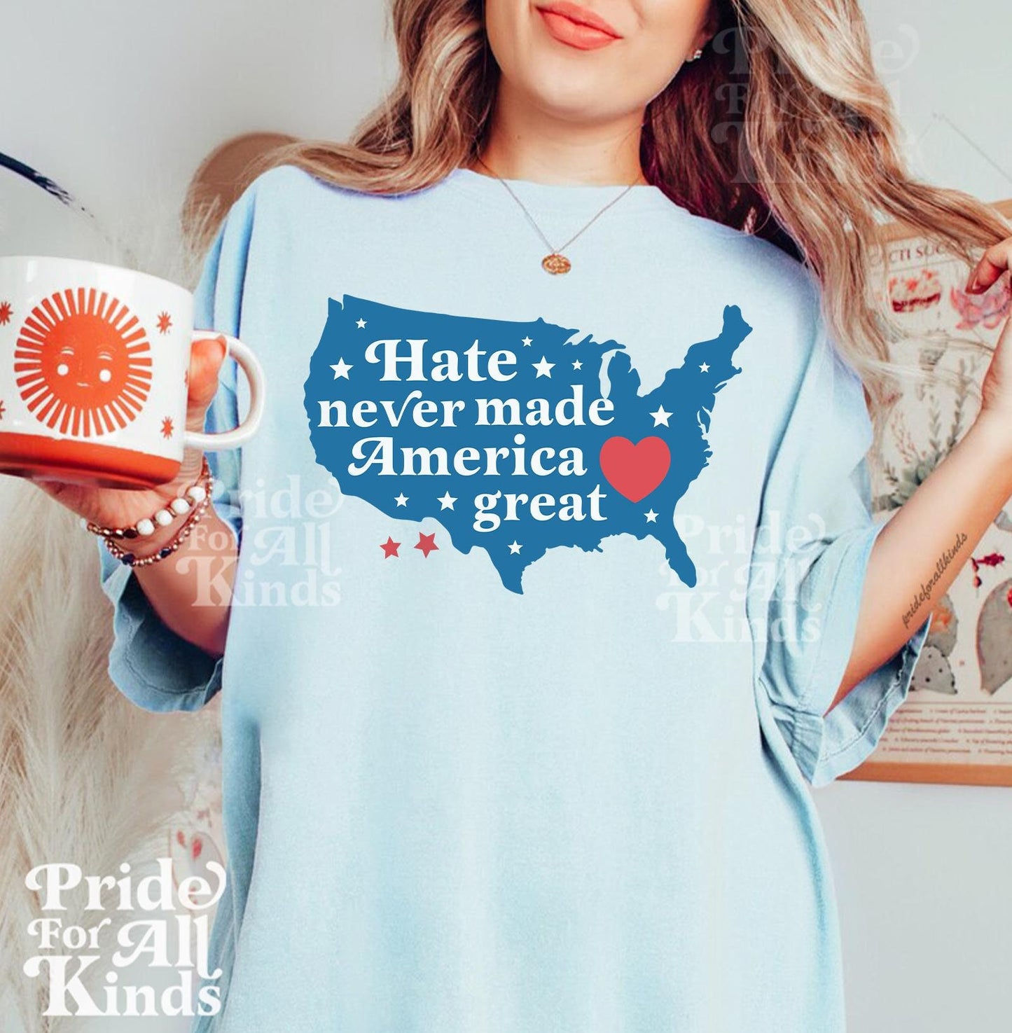 Hate never made america great