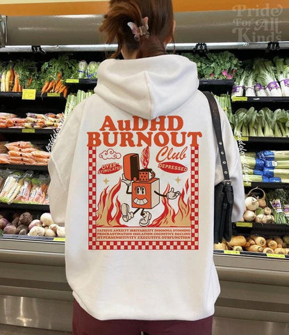 Audhd hoodie | autism hoodie | adhd awareness | neurospicy | overstimulated | adhd shirt | adult autism sensory | autism pride | aba therapy