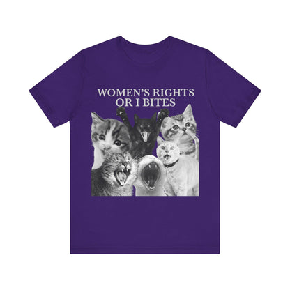 Women's Rights or I Bites | Roe V Wade | Restore Roe | Abortion is Healthcare | Pro Choice Gifts | Leftist shirt | Social Democrat |Feminist