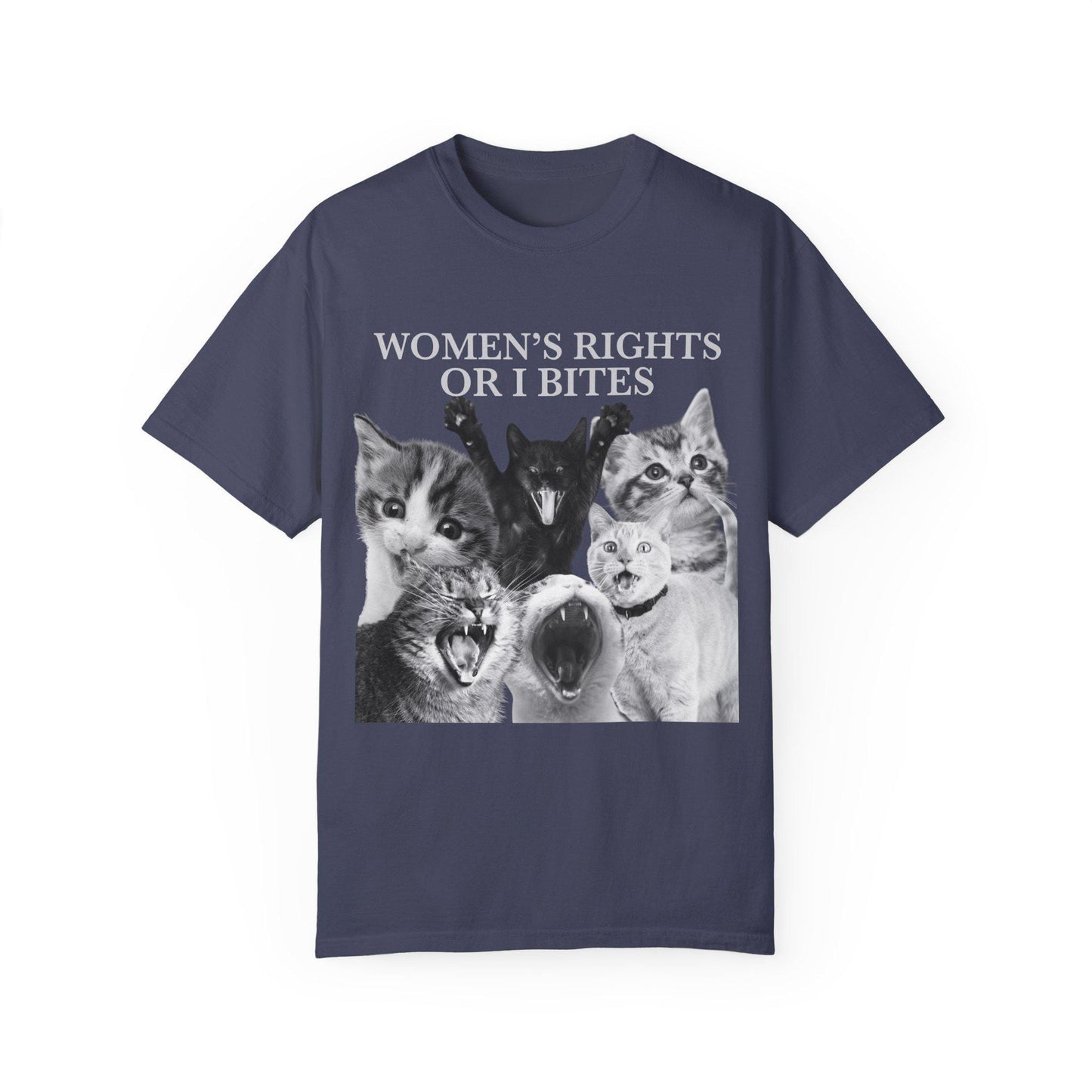 Women's rights or i bites shirt | abortion | pro choice | roe v wade | social democrat | leftist shirt | reproductive rights | pro cats |