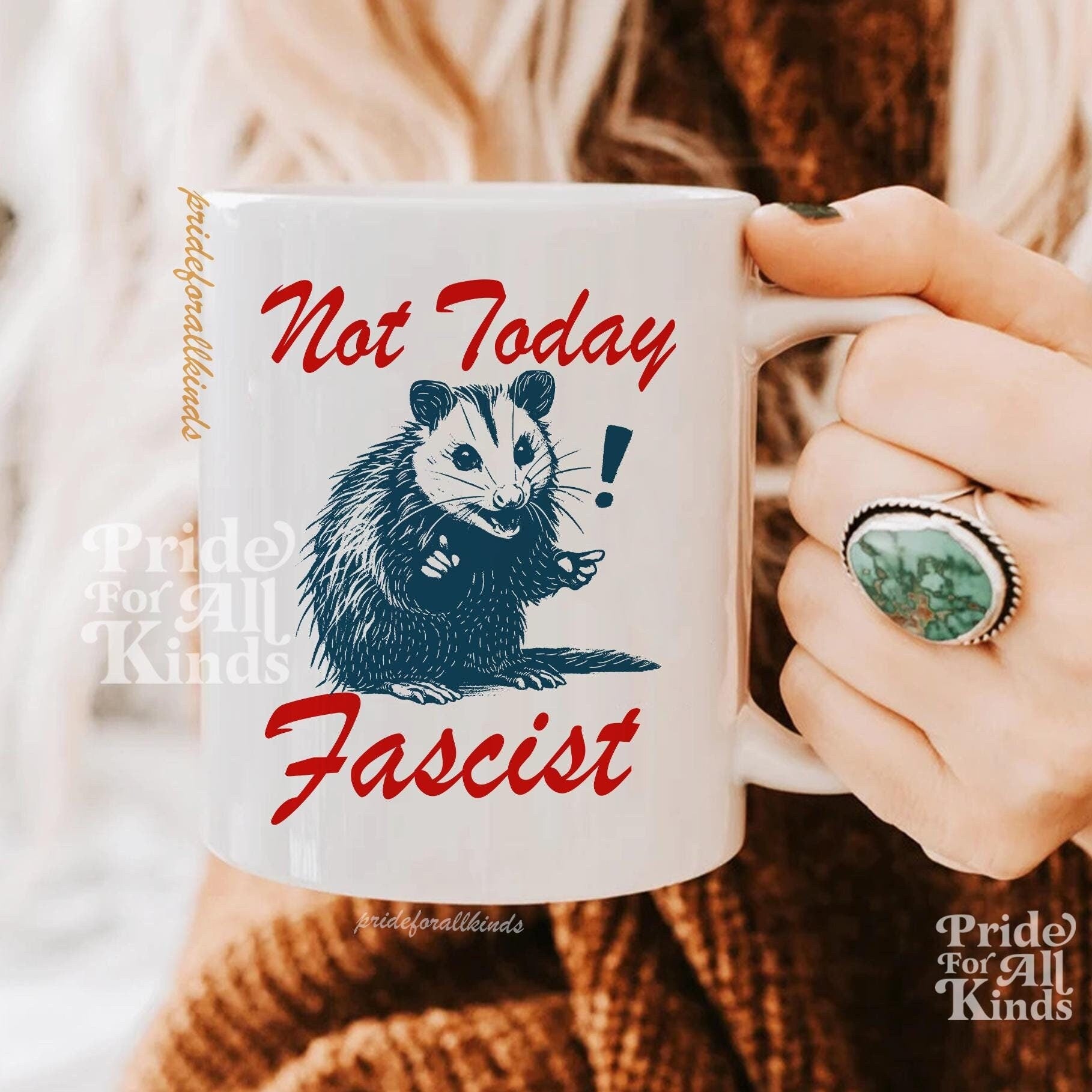 Not today fascist mug