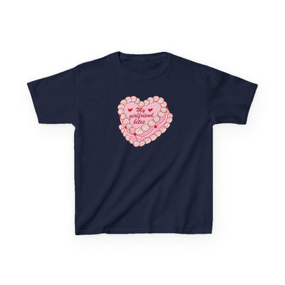 My girlfriend bites | baby tee | lesbian valentines | queer valentine gift | funny girlfriend valentine | bi pride | pride merch butch femme