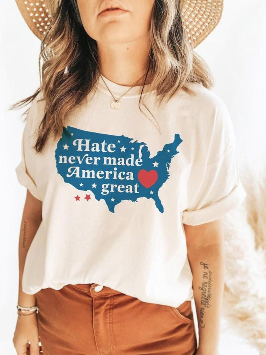 Hate never made america great