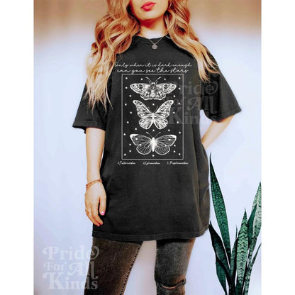 Only when it is dark enough can you see the stars sweatshirt | kamala harris sweatshirt | feminist sweatshirt | leftist | liberal tshirt