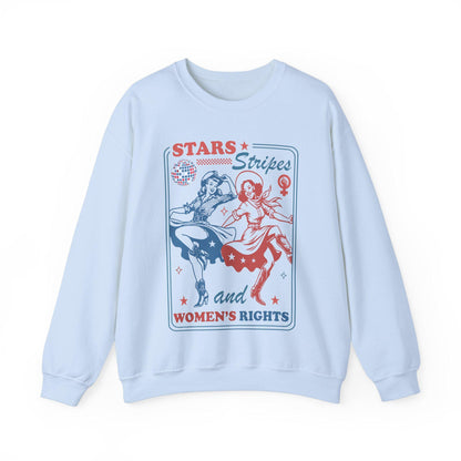 Stars stripes and reproductive rights sweatshirt | feminist sweater | pro roe shirt | pro choice shirt | liberal tshirt | women's rights