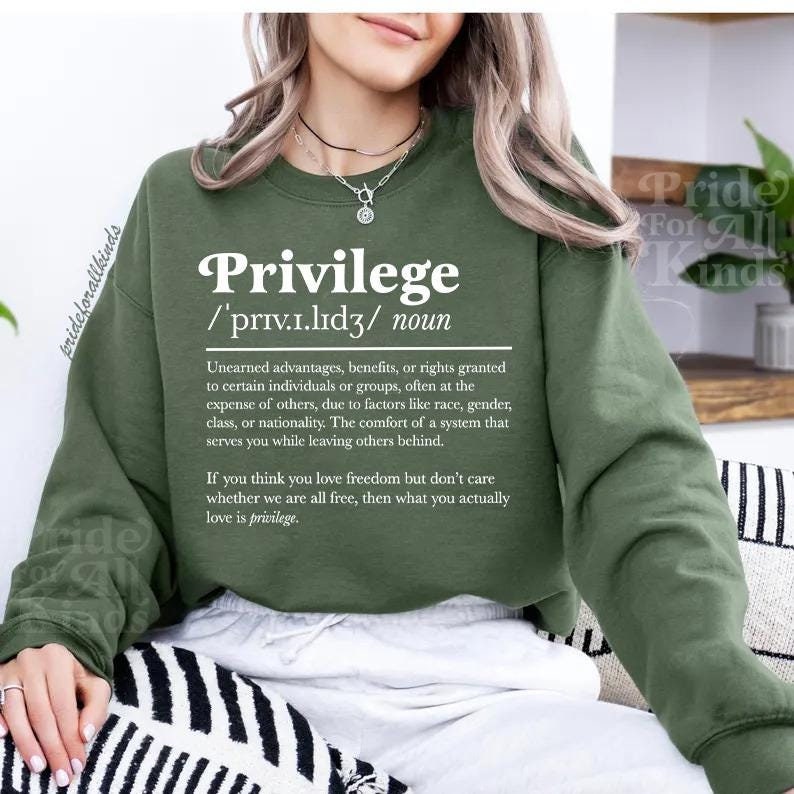 Privilege definition shirt