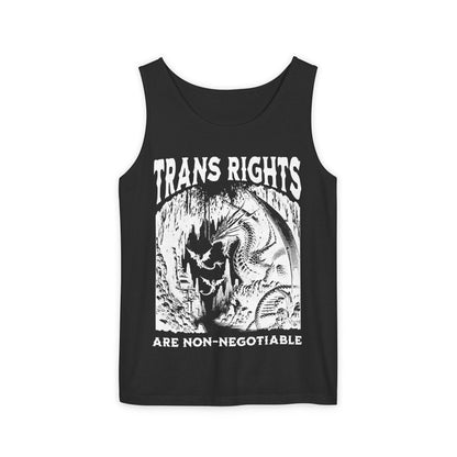 Trans rights are non negotiable | lgbt tank top | gay tank top | pride tank top | transgender gift | transgender mtf | trans girl | queer