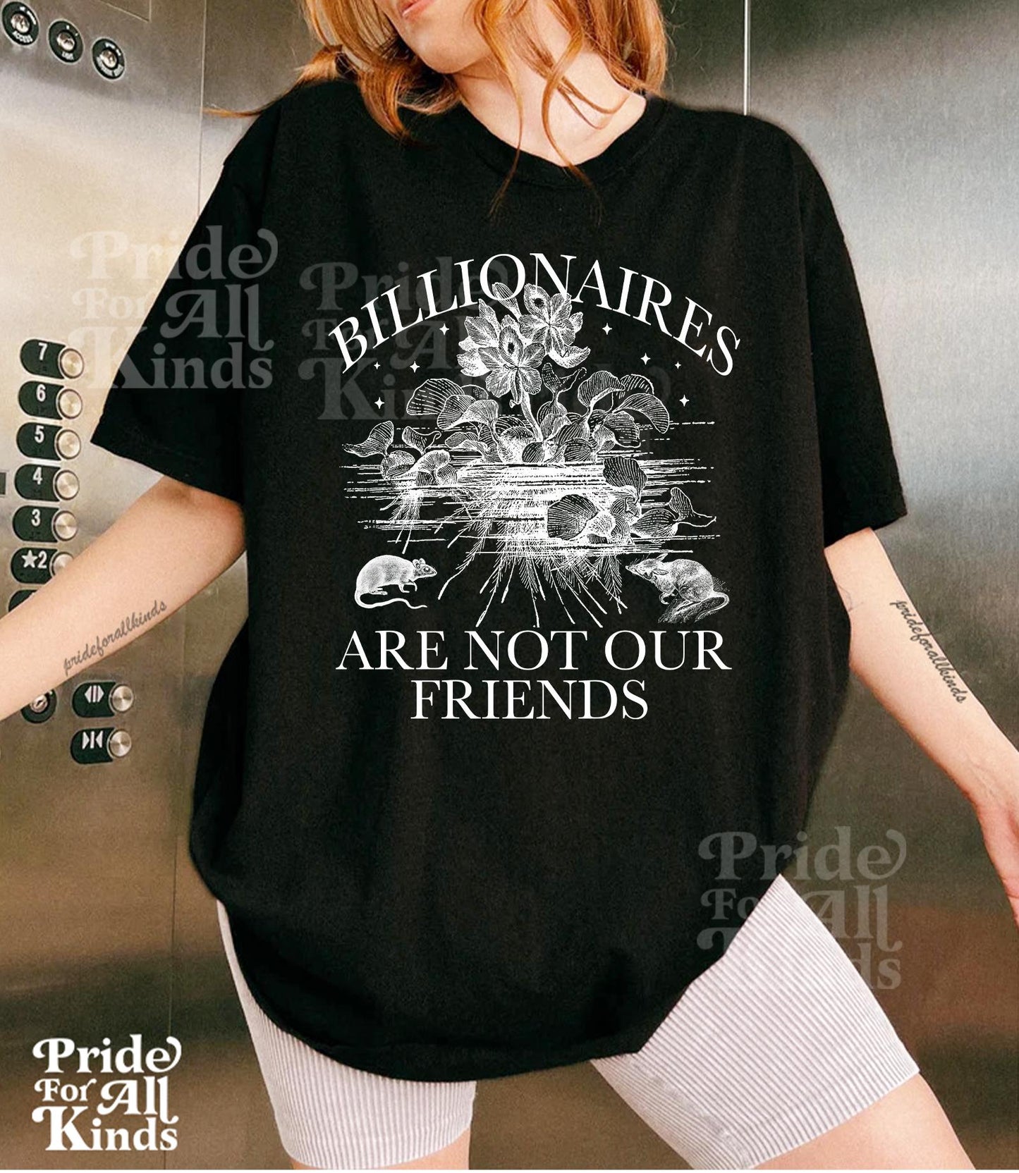 Billionaires are not our friends | anti capitalist | people over profit | leftist shirt | compost the rich | burn the patriarchy | liberal