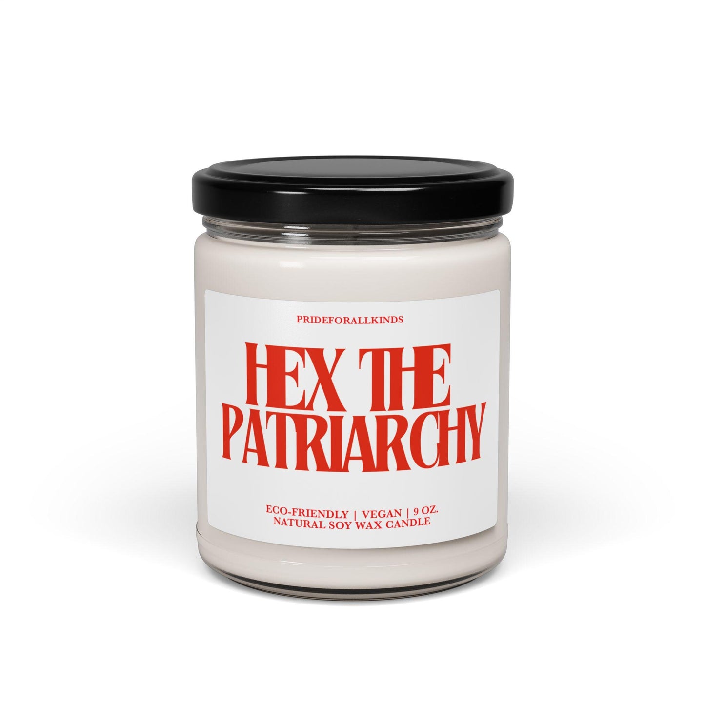Hex the patriarchy candle | burn the patriarchy | feminist candle | smash the patriarchy | leftist gift | social democrat | liberal candle