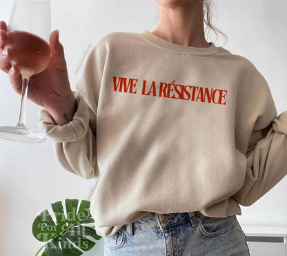 Vive la resistance shirt | anti capitalist | anti fascism | anti racist | liberal tshirt | liberal feminist human rights | social justice