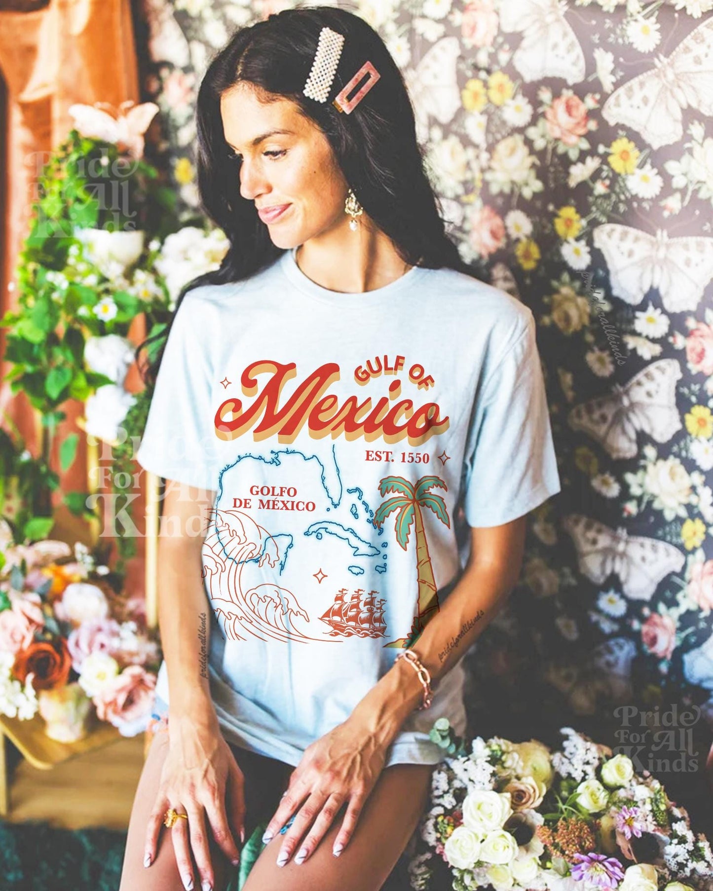 Gulf of Mexico shirt | anti fascist | liberal tshirt | liberal feminist human rights | social justice shirt | leftist shirt | fight fascism