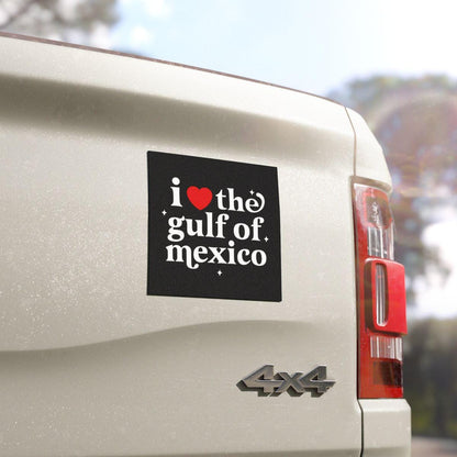 i love the gulf of mexico car magnet
