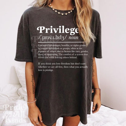 If you think you love freedom | privilege | social justice shirt | liberal feminist human rights | social democrat | leftist | trans rights