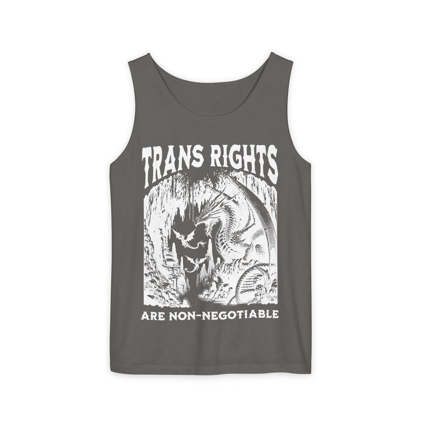 Trans rights are non negotiable | lgbt tank top | gay tank top | pride tank top | transgender gift | transgender mtf | trans girl | queer