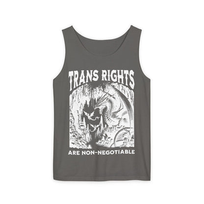 Trans rights are non negotiable | lgbt tank top | gay tank top | pride tank top | transgender gift | transgender mtf | trans girl | queer