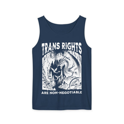 Trans rights are non negotiable | lgbt tank top | gay tank top | pride tank top | transgender gift | transgender mtf | trans girl | queer